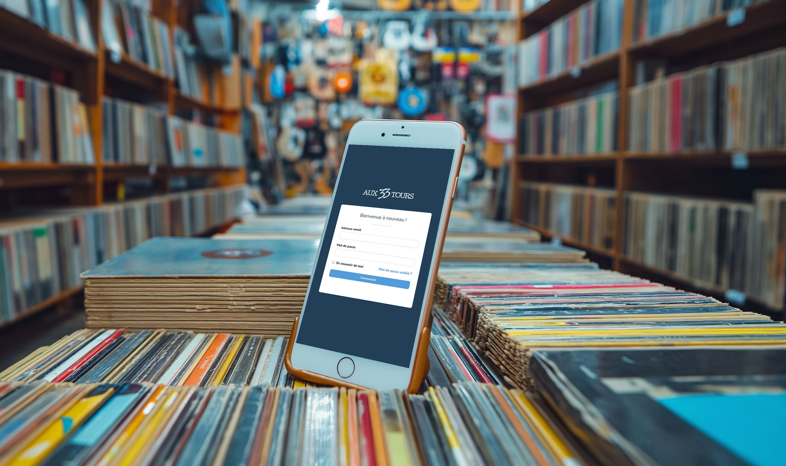 Aux 33 Tours Record Store ERP System